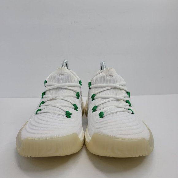Sample Adidas SM Crazy Exp Low Christmas Mens Shoes White Green AQ0373 US Size 9 main image 7